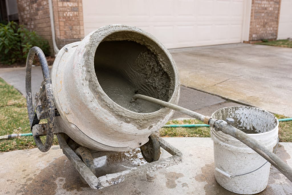 Mudjacking slurry photo